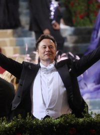 Elon Musk na Met Gala