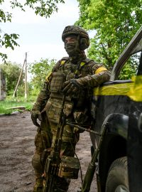Voják ukrajinských speciálních sil