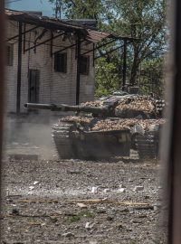 Tank v Severodoněcku
