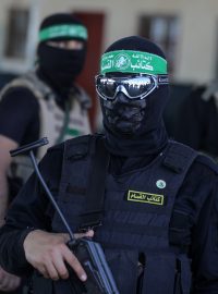 Člen brigády Kásam, ozbrojeného křídla palestinského hnutí Hamás
