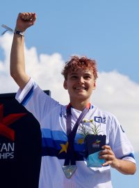 Čerstvá mistryně Evropy ve freestyle BMX Iveta Miculyčová