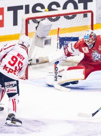 Čeští hokejisté podlehli v závěrečném utkání Karjala Cupu Švýcarsku