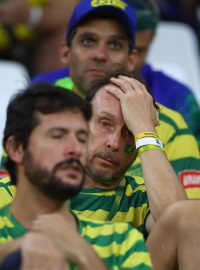 Smutní brazilští fanoušci