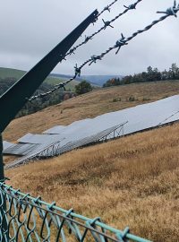 Fotovoltaická elektrárna na Moldavě