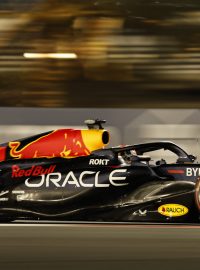Max Verstappen v novém vozu Red Bullu