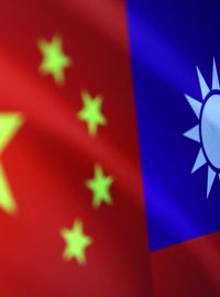 Čínská a Tchai-wanská vlajka