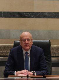 Libanonský úřadující premiér Nadžíb Mikátí