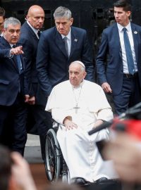 Papež František je na třídenní návštěvě Maďarska