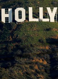 Ikonický nápis Hollywood v kalifornském Los Angeles