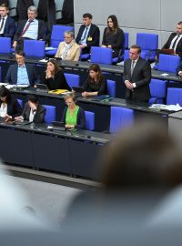 Plenární zasedání v německém Bundestagu