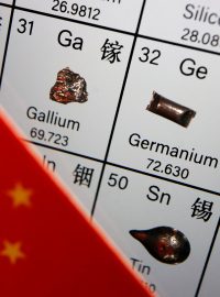 Zákaz vývozu germania a gallia z Číny