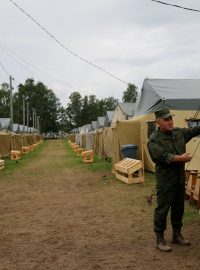 Stanový tábor v Bělorusku
