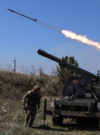 Ukrajinci pálí z raketometu v Záporožské oblasti