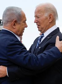 Biden se v Izraeli ihned setkal s premiérem Netanjahuem