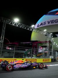 Max Verstappen na okruhu v Las Vegas
