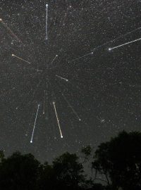 Meteorický roj Geminidy pozorován na Srí Lance