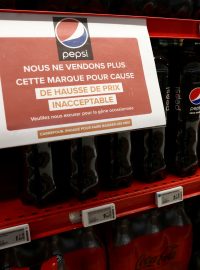 Carrefour ukončil prodej produktů společnosti PepsiCo