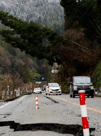 Následky novoročního zemětřesení v Japonsku