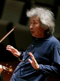 Ve věku 88 let zemřel světoznámý japonský dirigent Seidži Ozawa (na fotce z roku 2009)