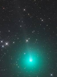 Kometa 46P Wirtanen zachycená 9. listopadu 2018 z namibijské astrofarma Tivoli
