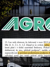 Dceřinka Agrofertu prohrála soud s Podpůrným a garančním rolnickým a lesnickým fondem o dotaci určenou pro malé a střední podniky