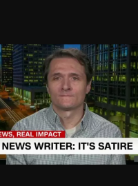 Paul Horner při rozhovoru pro americkou CNN