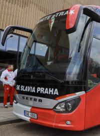Autobus pražské Slavie