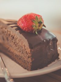 Čokoládový dort (ilustrační foto)