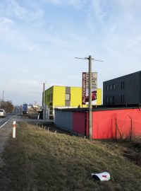 V bývalém autoservisu u silnice z Brna na Vyškov chce společnost European Data Project vybudovat kasino.