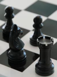 Začátek šachové partie
