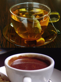 Teplé nápoje - čaj, čokoláda a káva