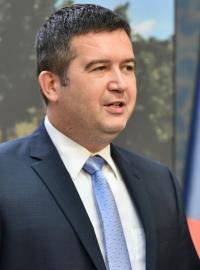 Ministr vnitra a zahraničí Jan Hamáček