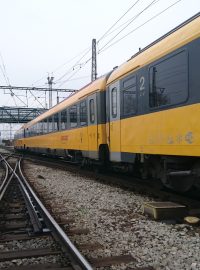 Vlak společnosti RegioJet