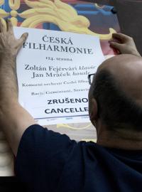 Zrušit musely koncerty po vyhlášení nouzového stavu také v pražském Rudolfinu