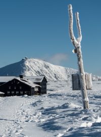 Zima na horách, ilustrační foto