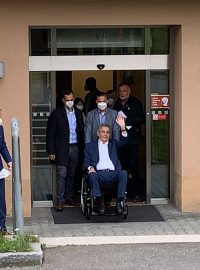 Prezident Miloš Zeman byl v nemocnici od minulého úterý