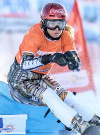 Česká snowboardcrossařka Ester Ledecká.