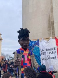 Demonstrace proti novele imigračního zákona ve Francii