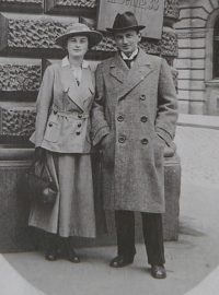 Ida a Rudolf Welsovi ve Vídni 1917