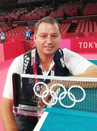 Český rozhodčí stolního tenisu Roman Klecker
