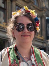 Ředitelka programu festivalu Prague Pride Veronika Dočkalová