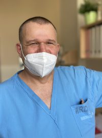 Primář anesteziologicko-resuscitačního oddělení písecké nemocnice Tomáš Piksa