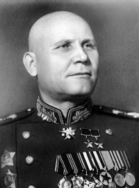 Sovětský maršál Ivan Koněv