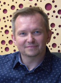Reportér Radiožurnálu Artur Janoušek