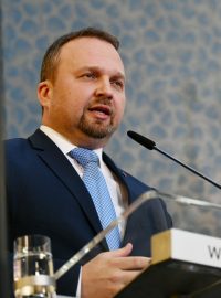 Místopředseda vlády a ministr práce a sociálních věcí Marian Jurečka (KDU-ČSL) představil na tiskové konferenci důchodovou reformu