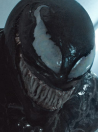 Snímky z filmu Zrodila se hvězda a Venom (vlevo nahoře a vpravo) a natáčení snímku Národní třída