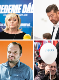 Tři klastry české politiky: vládní pravice, sociálně orientovaná levicová opozice a antisystémový extrém