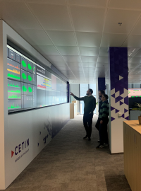Dohledové centrum společnosti CETIN hlídá provoz na sítích nepřetržitě