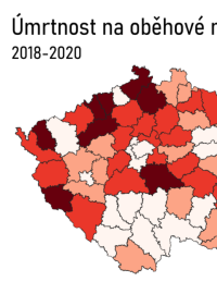Úmrtnost na oběhové nemoci, 2018-2020
