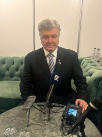 Petro Porošenko, bývalý ukrajinský prezident při rozhovoru pro Bruselské chlebíčky